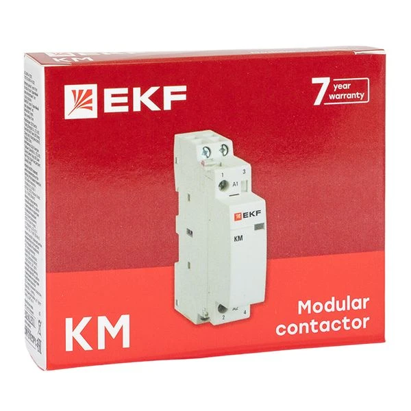 EKF PROxima Контактор модульный КМ 25А 2NО (1 мод.)