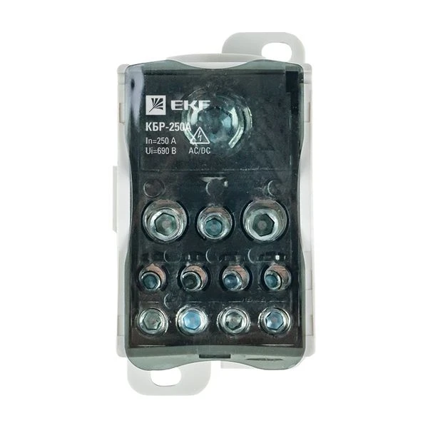 EKF PROxima Блок распределительный КБР на DIN-рейку и монтажную панель 250A
