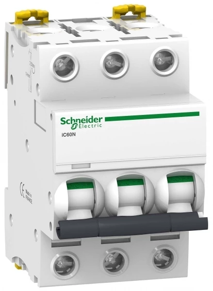 Автоматический выключатель Schneider Electric Acti 9 iC60N 3П 63A 6кА C