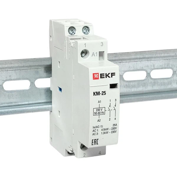 EKF PROxima Контактор модульный КМ 25А 2NО (1 мод.)