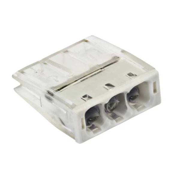 EKF PROxima Строительно-монтажная клемма СМК 2273-243 (с пастой) 3 отверстия 0,5-2.5мм2 (100шт.)