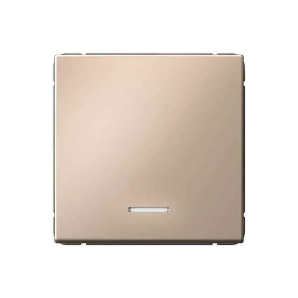 Systeme Electric ArtGallery Песочный Выключатель 1-клавишный с подсветкой, сх.1а, 10АХ, механизм