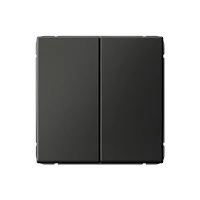 Systeme Electric ArtGallery Базальт Выключатель 2-клавишный кнопочный, сх.2, 10А, механизм