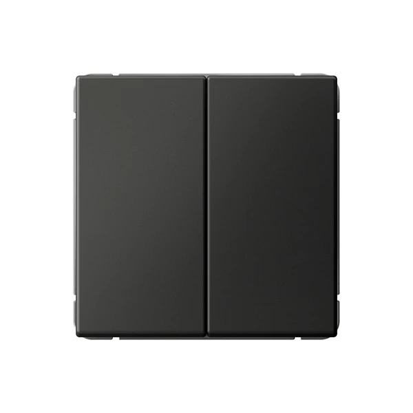 Systeme Electric ArtGallery Базальт Выключатель 2-клавишный кнопочный, сх.2, 10А, механизм