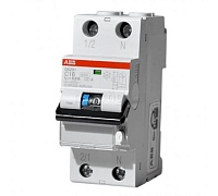 Дифференциальный автомат ABB DS201 1P+N 16A 10mA, тип А, 6kA