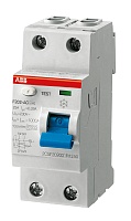 УЗО ABB F202 A-40/0,03 2P 40A 30mA тип A