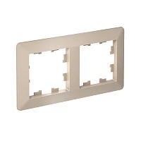 Systeme Electric AtlasDesign Air Песочный/дымчатый белый Рамка 2-ая