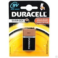 Батарейка Duracell Крона 6LR61-1BL 9V