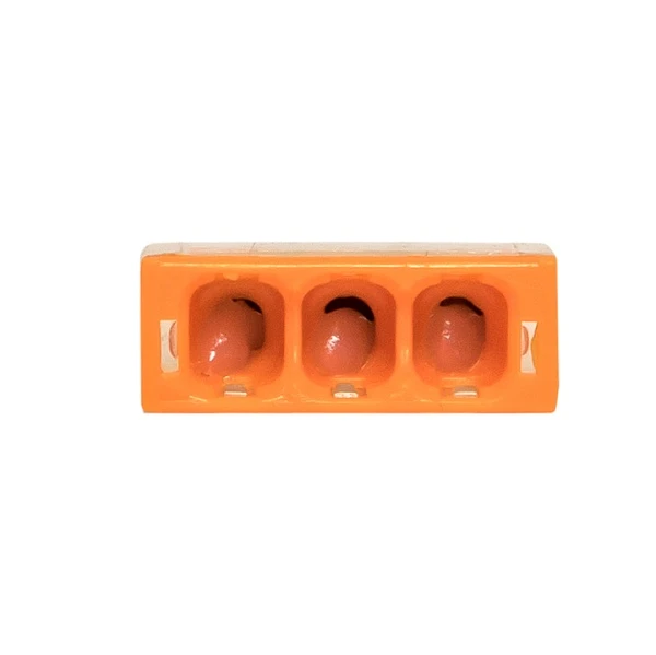 EKF PROxima Строительно-монтажная клемма СМК 2273-243 (с пастой) 3 отверстия 0,5-2.5мм2 (100шт.)