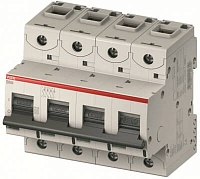 Автоматический выключатель ABB S804 4Р 80А (С) 25kA