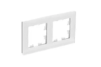 Systeme Electric AtlasDesign Nature Натуральное стекло Белый Рамка 2-ая