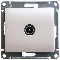 Розетка телевизионная Schneider Electric Glossa TV оконечная 1DB перламутр