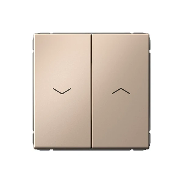 Systeme Electric ArtGallery Песочный Выключатель 2-клавишный для жалюзи, 2х сх.4, 10А, механизм