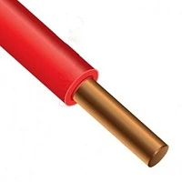 Провод ПуВ (ПВ-1) 10 мм² красный