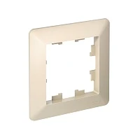 Systeme Electric AtlasDesign Air Бежевый/дымчатый белый Рамка 1-ая