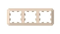 Systeme Electric AtlasDesign Antique Песочный Рамка 3-ая, универсальная