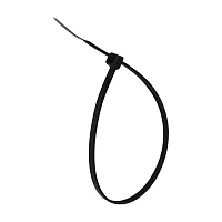 Хомут-стяжка кабельная нейлоновая 250 x3,6 мм, черная, (100 шт) REXANT