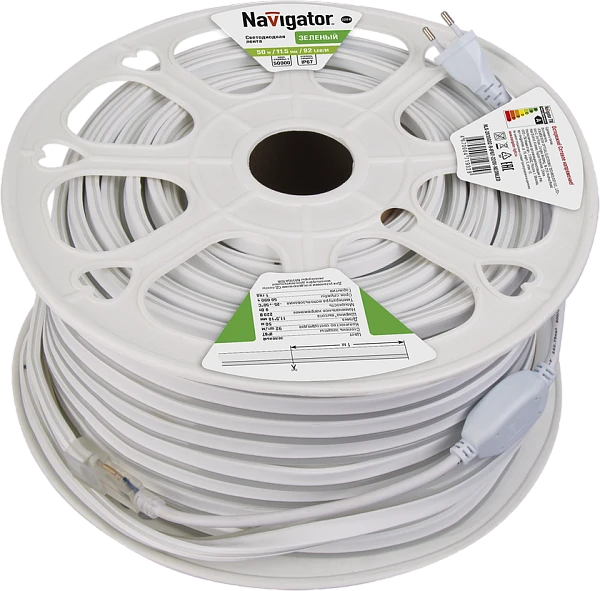 Navigator СД Лента 71 932 NLS-2835G92-9-IP67-220V-NEONLED R20