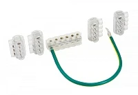 EKF PROxima Комплект клеммников SV15 3x KE10.1 + 1x KE10.3 (Al 10-35 / Cu 1.5-25) для сетей уличного