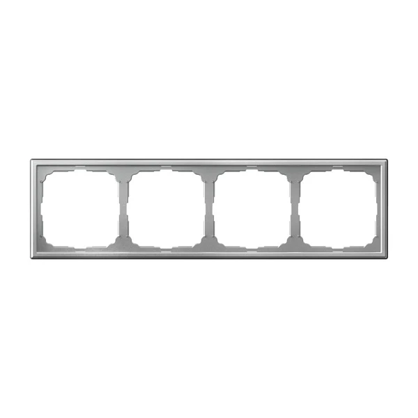Systeme Electric ArtGallery Алюминий Рамка 4-ая, универсальная