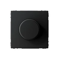 Systeme Electric ArtGallery Карбон Светорегулятор (диммер) повор-нажим, LED, RC, 400Вт, механизм