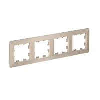 Systeme Electric AtlasDesign Air Песочный/дымчатый белый Рамка 4-ая