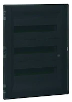 Распределительный шкаф Legrand Practibox3 в нишу на 3Х18м с клеммниками N+PE, прозрачная дверь