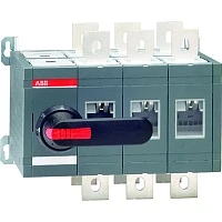 Рубильник реверсивный ABB OT400E03C до 400A 3P (без ручки управления и переходника)