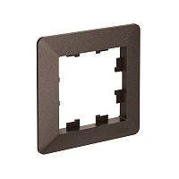 Systeme Electric AtlasDesign Air Мокко/дымчатый черный Рамка 1-ая