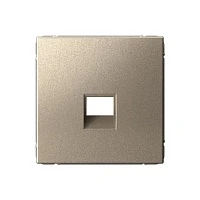 Systeme Electric ArtGallery Шампань Накладка для информационных функций типа Keystone