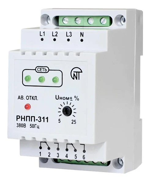 НовАтек-Электро Реле напряжения РНПП-311 3ф 