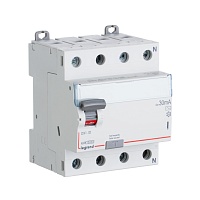 УЗО Legrand DX3 ВДТ 4P 40А 100мА тип AC