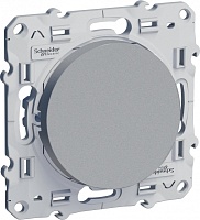 Выключатель Schneider Electric Odace Алюминий 1-кл