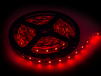 Лента SMD 3528 60 LED\м 12V 4,8 Вт IP20 (красный)
