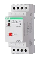 Реле контроля фаз F&F CKF-11 автомат защиты электродвигателей асимм. 80 В, 2A, 320/480B, 1NO, 1NC 