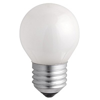 Лампа шар 40W E27 матовая