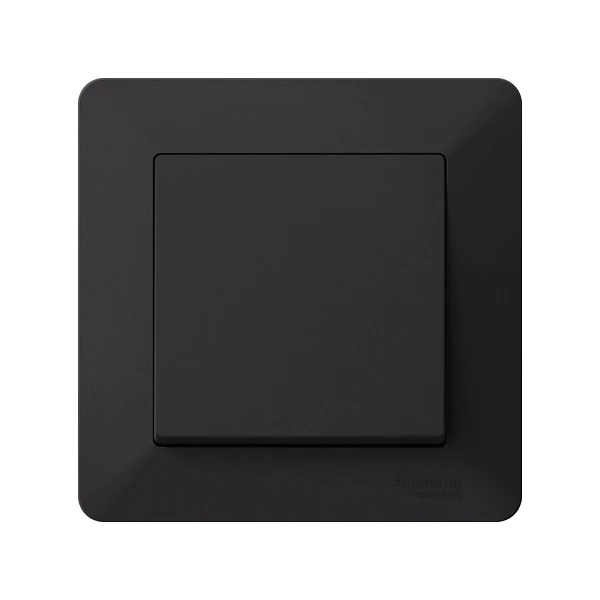 Systeme Electric AtlasDesign Air Карбон/дымчатый черный Рамка 1-ая