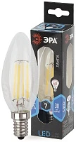 Лампа светодиодная свеча филамент ЭРА F-LED B35-7W-840-E14