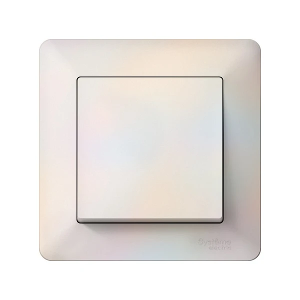 Systeme Electric AtlasDesign Air Жемчуг/дымчатый белый Рамка 1-ая