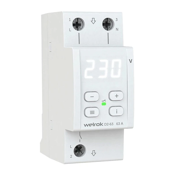 Werlok (Rbuz) Реле напряжения D2-63А