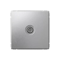 Systeme Electric ArtGallery Алюминий TV Розетка проходная 4DB, механизм