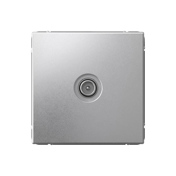 Systeme Electric ArtGallery Алюминий TV Розетка проходная 4DB, механизм