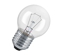 Лампа шар 60W E27 прозр.