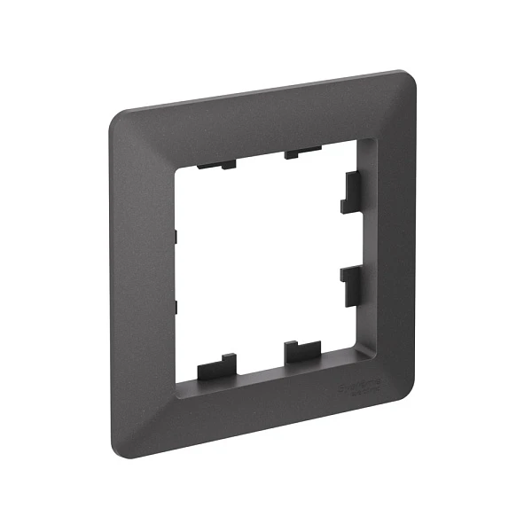 Systeme Electric AtlasDesign Air Базальт/дымчатый черный Рамка 1-ая