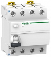 УЗО Schneider Electric Acti 9 iID K 4P 25A 30mA тип AC