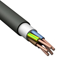 Кабель ВВГнг-LS 5х4 мм²