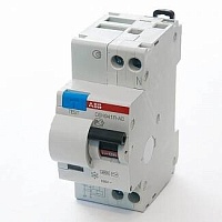 Дифференциальный автомат ABB DS941 C 6A 30мА 1P+N 4,5 kА Италия