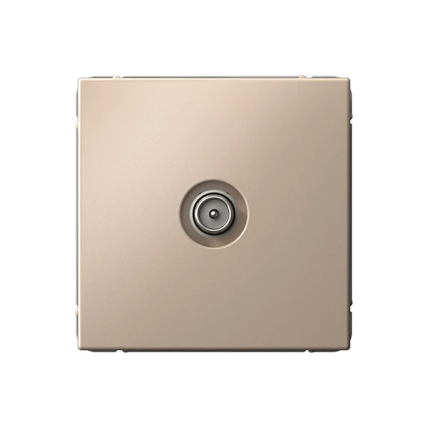 Systeme Electric ArtGallery Песочный TV Розетка проходная 4DB, механизм