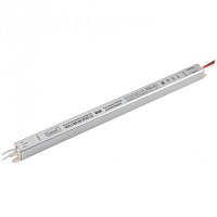 Трансформатор для ленты 12V GDLI-SS 72W 5А IP20 18х380х18мм (узкий) General