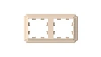 Systeme Electric AtlasDesign Antique Песочный Рамка 2-ая, универсальная